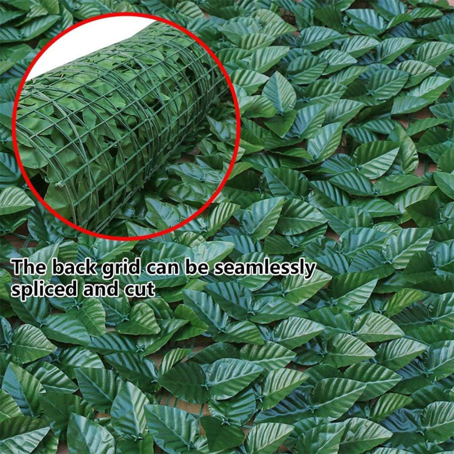 Artificial Laurel Fence