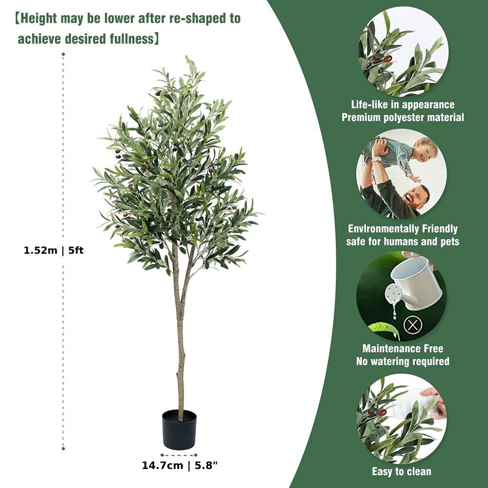 Artificial Olive Tree | Single Tree: image 5