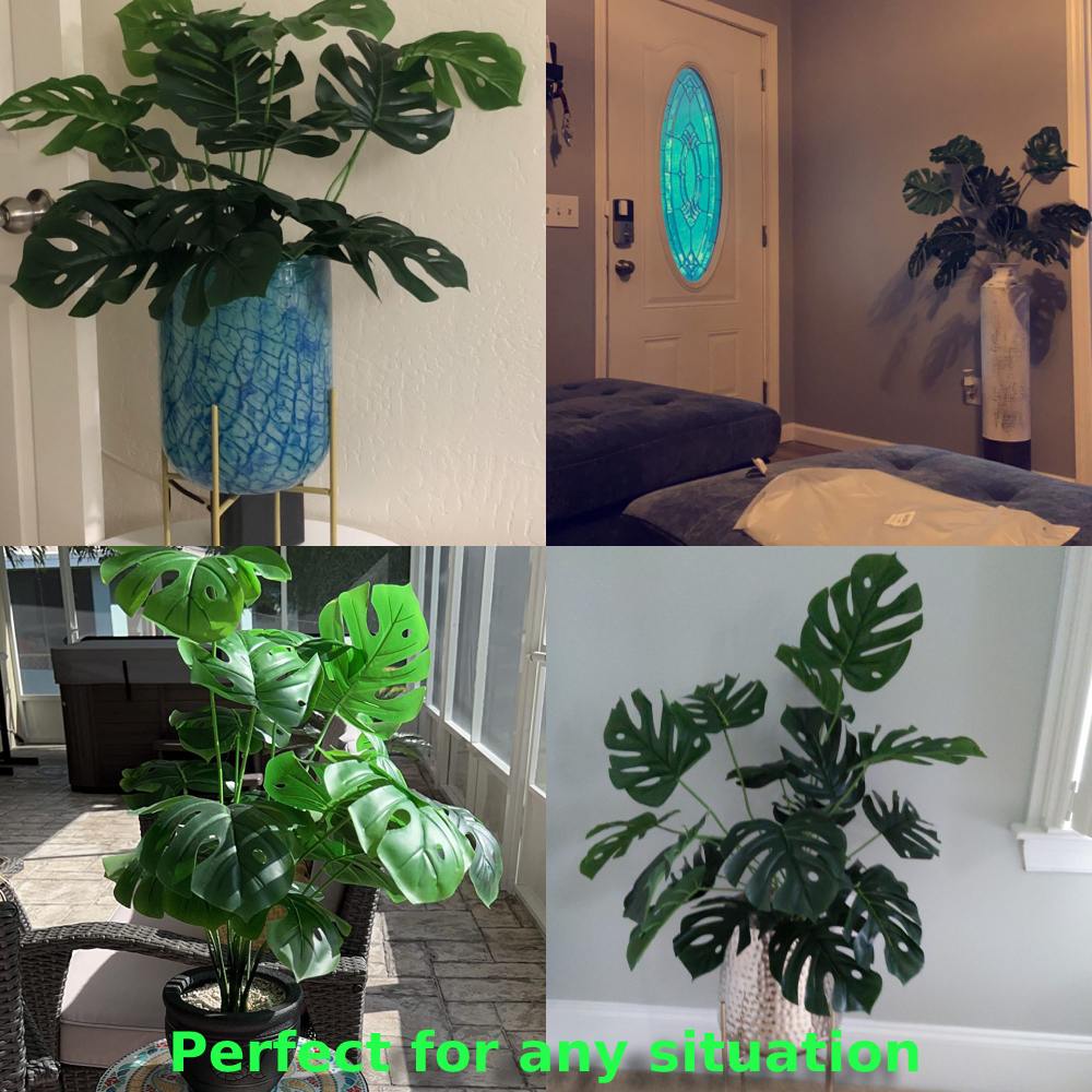 Tall Fake Turtle Tree Leaves: image 7