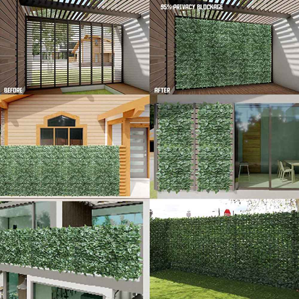 Artificial Laurel Fence: image 2